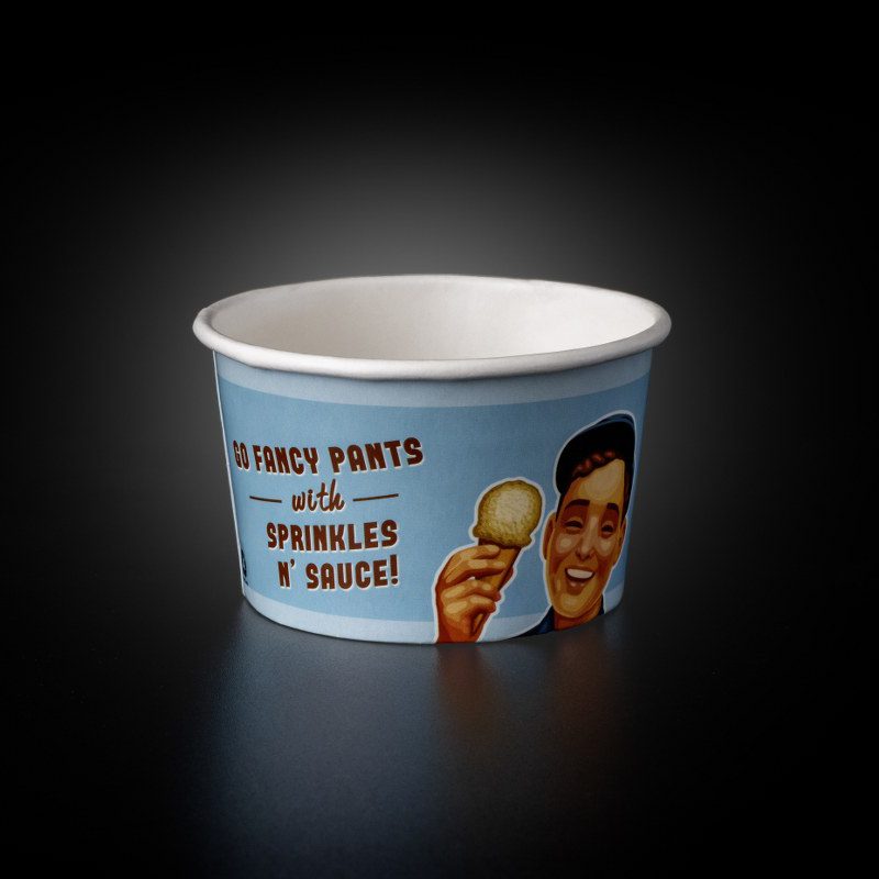 1 Scoop Aqueous Paper Cup