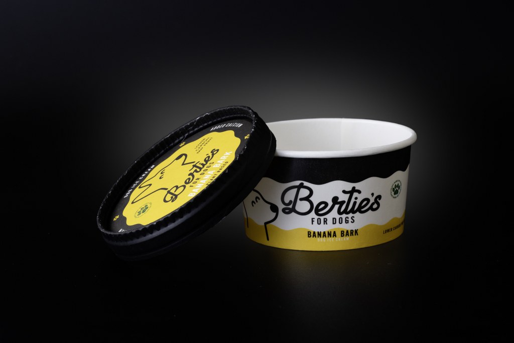 2 Scoop Paper Cups for serving small portions of desserts, sauces, or samples in eco-friendly packaging